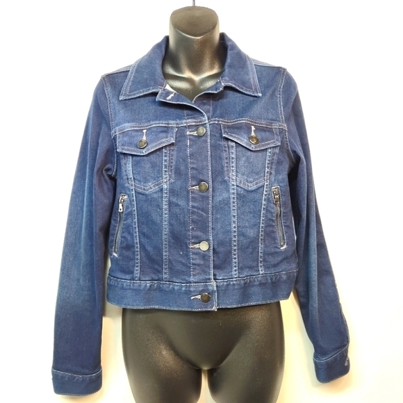Apt. 9 Jackets & Blazers - Apt. 9 Women's Blue Denim Jean Jacket Size XS
